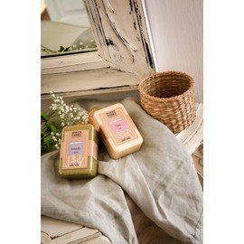 Marius Fabre Natural Soap Bars, Vegetable Base, Set of 3, 100g Each, Made in France (3 UNITS, LAVENDER)