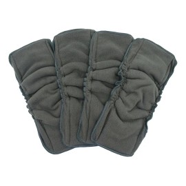Paquete 3 Pañales Ecológicos Bambú Con Carbón Activado