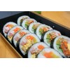 BambooMN Sushi Making Kit Rolling Mats, Rice Paddle, Spreader, Sauce