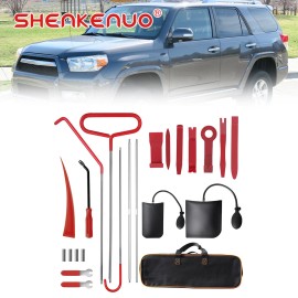 SHENKENUO For Toyota 4Runner 23Pcs Emergency Car Unlock Tool Kit Repair Lock Out Set