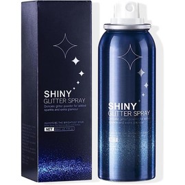 Body Glitter Spray for Hair and Body, Hairspray for Clothes, Long-Lasting Body Shimmer Spray Suitable for Stage, Festival Rave and Makeup Prom 2.11 Fl Oz - Size: 2.11 Fl Oz (Pack of 1)