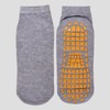 Pilates & Kids Cafe Non-slip Gripper Toe Socks Anti-slip Gray XL 4ea