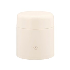 Zojirushi Soup Jar, 10.1 fl oz (300 ml), Soup Bowl Size, Delicious Hot & Cold Insulation, Dishwasher Safe, Number of Wash Only, 3 Pieces, Easy to Clean, Seamless Lunch, Wide Mouth, Ecru Beige SW-LA30