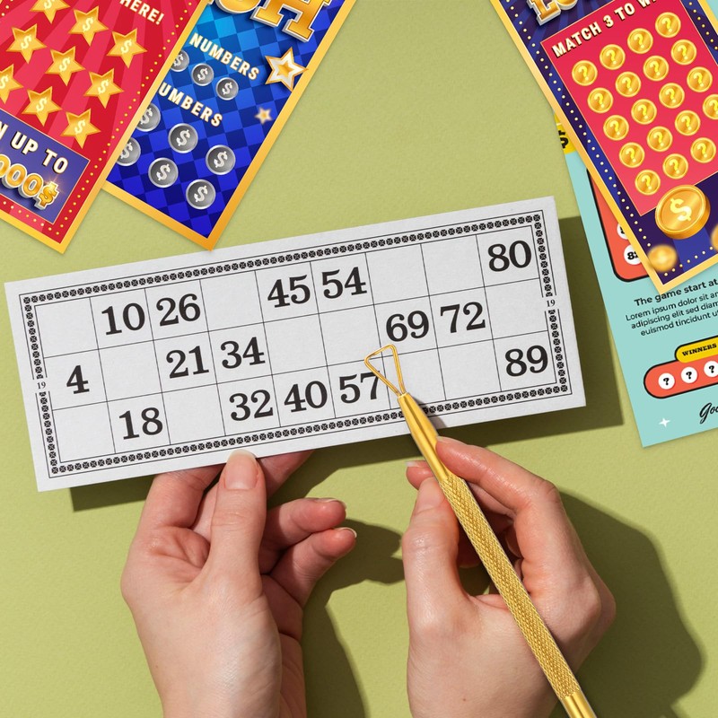 JIYIN 3 Pcs Lottery Ticket Scratcher Tool, Metal Scratch Off