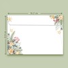 Christmas Letter Paper / Envelope Set with Green Branches and