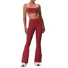 OMEWEE Yoga sets for women 2 piece Fashion contrasting lines