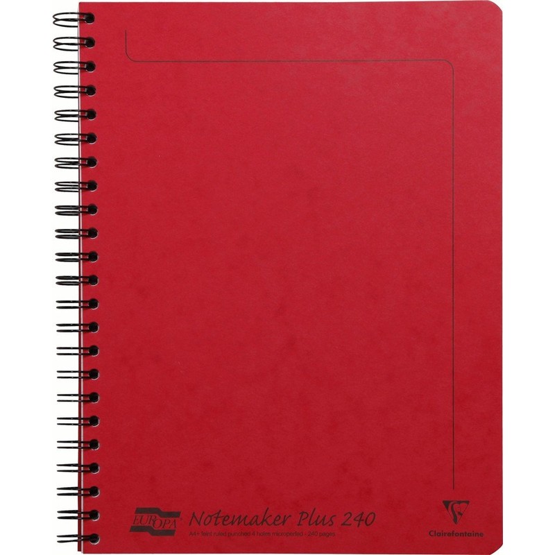 Clairefontaine - Ref 482/1127Z - Europa Notemaker Sidebound Notebook (120