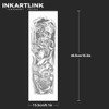 INKARTLINK Semi Permanent Tattoo, 2pcs full arm large size art