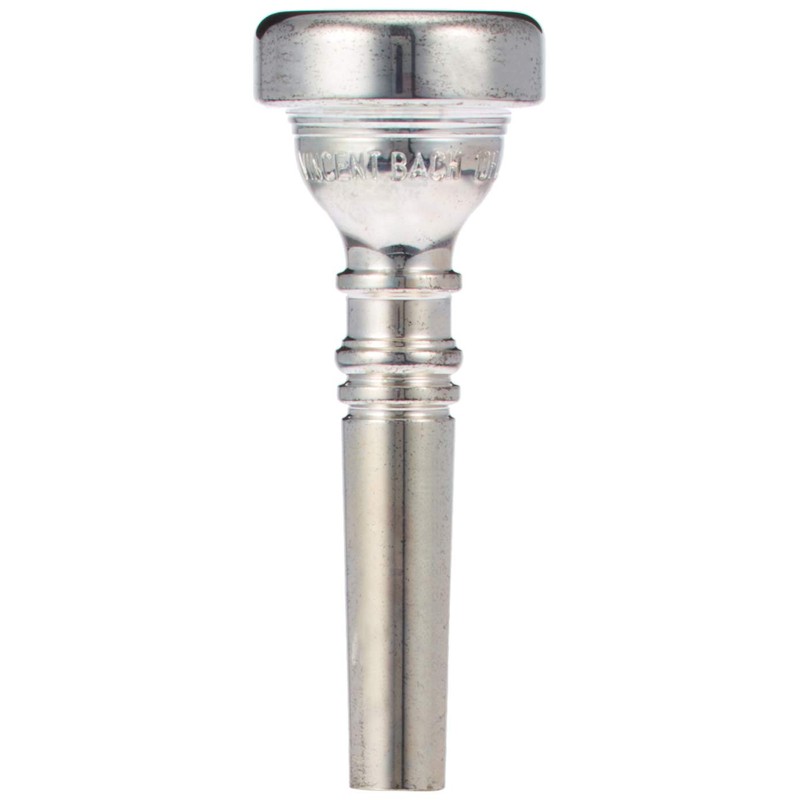 Bach 3421D Silver Plated 1D Cup Flugelhorn Mouthpiece, Medium Shallow
