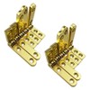 Rddconkit 10 Pcs 90 Degree Hinges Wooden Box Gift Wine