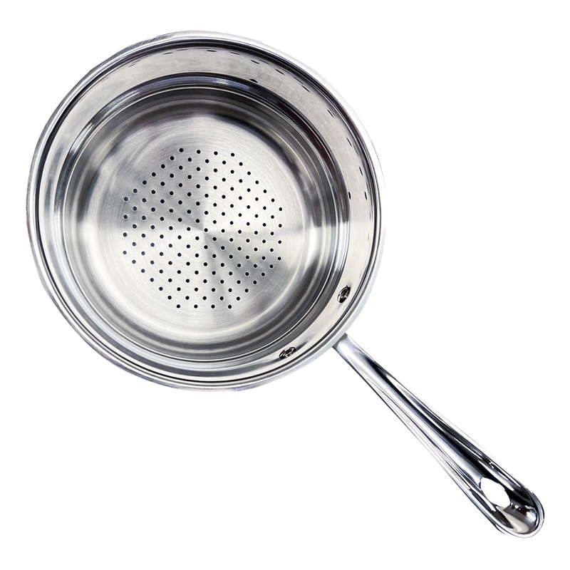 All-Clad Specialty Stainless Steel Universal Steamer for Cooking 8 Inch