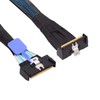 cablecc Mini Cool Edge IO MCIO 角度付き PCI-E 5.0 PCI-E