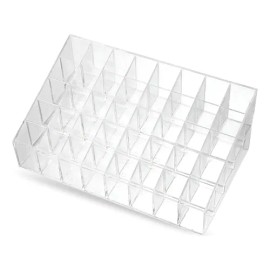 Organizador Para 40 Labiales Exhibidor Maquillaje Acrílico                                                                                            