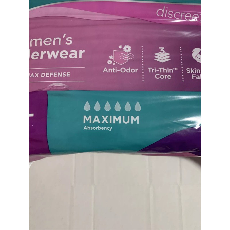 Assurance Women's Underwear, XL, Maximum Absorbency 2XL - 19 Count