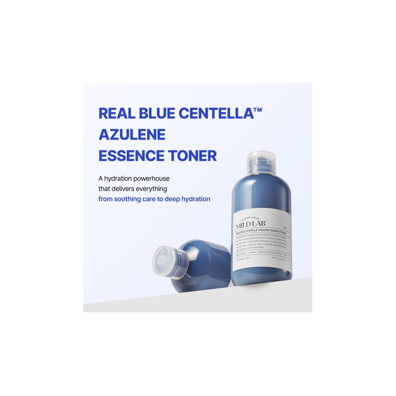 MILDLAB [MILDLAB]Real Blue Centella Azulene Essence Toner 200ml