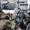 HDBUBALUS Front Headlight Gloss Black Fairing Cowl Cover For Harley