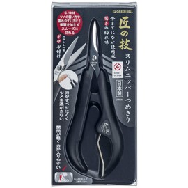 Takumi no Waza Stainless Steel Slim Nipper Nail Clippers G-1028 × 12 pieces