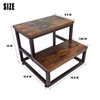 YAKANJ Step Stools for Adults Kids,Heavy Duty Sturdy Step Stool