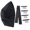 Wig Cap with Guideline Map for Wig Making, Stretchable Mesh