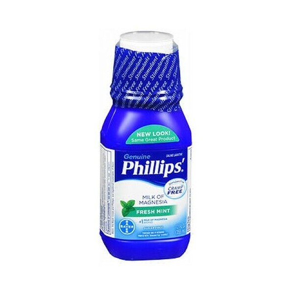 Bayer Phillips Milk Of Magnesia Fresh mint 12 oz