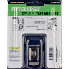 Pittsburgh QuikFind 12 Ft. x ½ In. Tape Measure