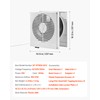 VEVOR Room to Room Fan, Two-Way Airflow Through-the-Wall Fan 8"