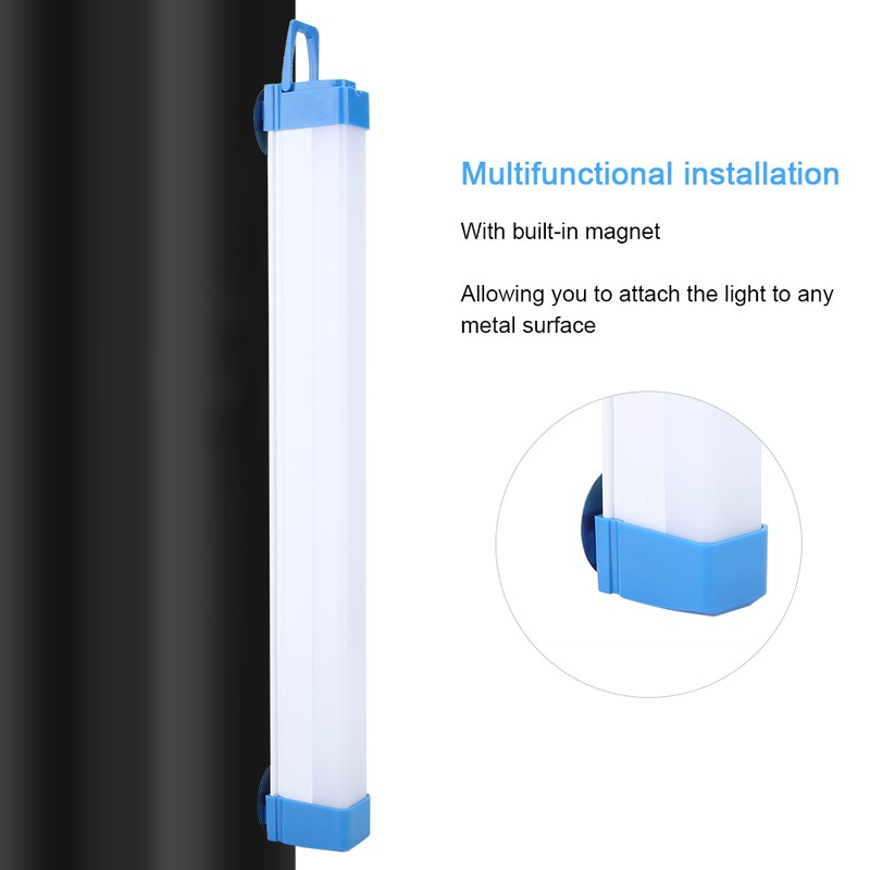 Portable Multifunctional USB Rechargeable LED Camping Emergency Light for Household/Outdoor