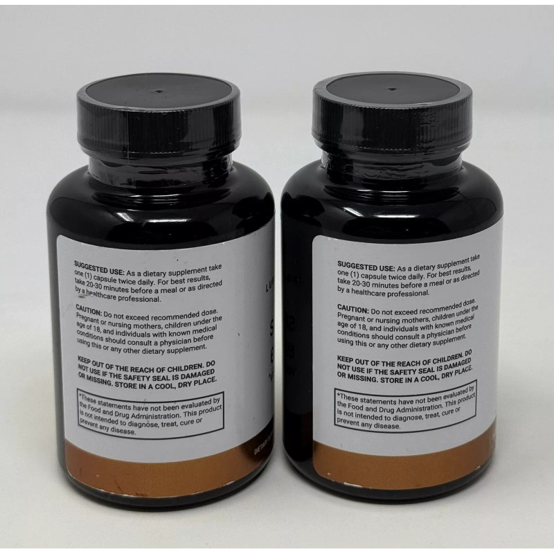 Luma Nutrition 2 Pack LumaNutrition Saffron Extract Capsules. Premium Saffron