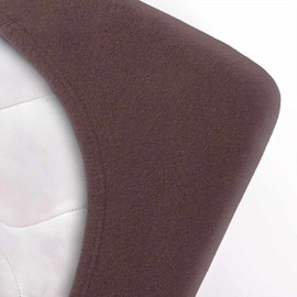 etérea Comfort Jersey Fitted Sheet in Various Sizes and Colours, Soft Fitted Sheet Made from 100% Cotton, Flat Sheet with Approx. 25 cm Base Height and 140 g/m²