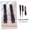 Baluue 3pcs Professional Hair Comb Multi-style Black Salon Combs for