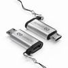 conecto, Micro USB to USB-C Adapter, OTG Support, Compatible with