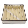 Ftvogue - Organizador divisor plegable para cajón, para brasieres, ropa