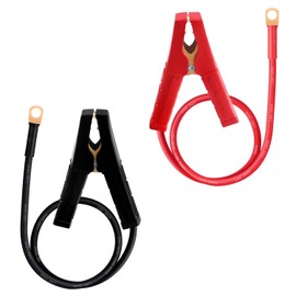 HuaLiSiJi Car Crocodile Clip Cable 8AWG 10mm² Crocodile Clip with Battery Cable 12 V 24 V for Portable Car Jump Starter Booster