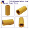 SURPOUF PR53-FS Flexible Vacuum Pump Coupler Sleeve, Flexible Drive Section,Yellow