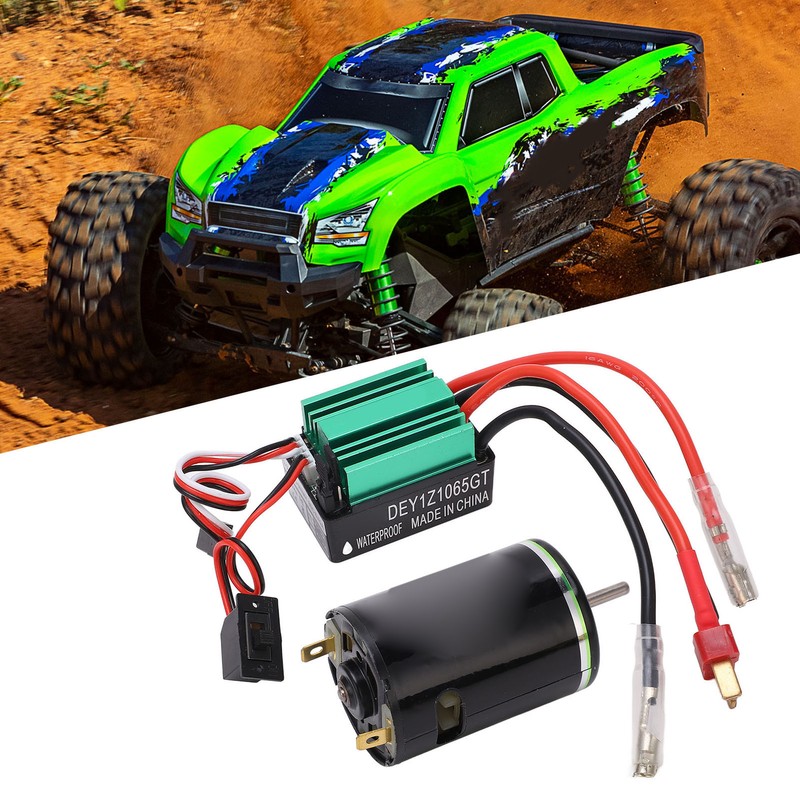 540 Brushed Motor with 65A T Plug ESC High Torsion