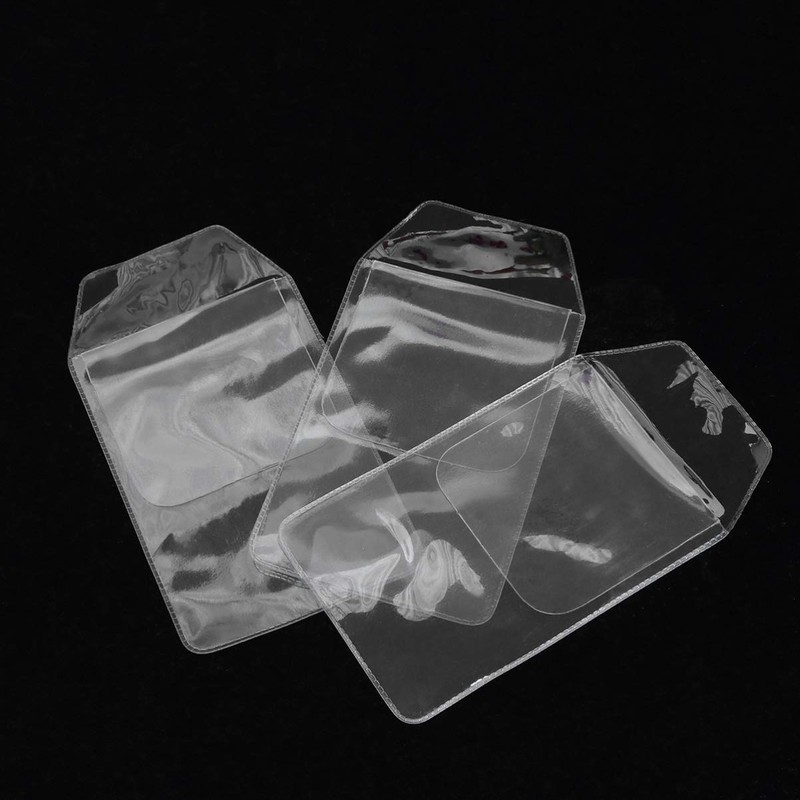 Operitacx Shirt Bag Protector Pack of 20 PVC Pocket Protectors