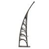 HT 100 X 96cm Gray Eaves Door and Window Rain