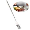 Extendable Fork, Telescoping Marshmallow Roasting Fork Stainless Steel Long Handle