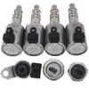 Transmission Solenoids Kit JF017E JF016E RE0F10E with Pressure Sensor Compatible
