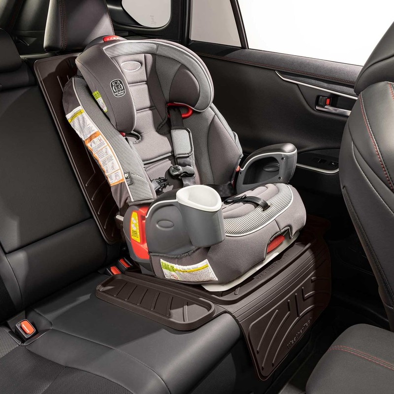 WeatherTech Child Car Seat Protector with Back Cocoa