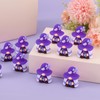 Tinoaly 25pcs Lavender Mini Gnomes, Lavender Gnomes Decor Purple Dwarf