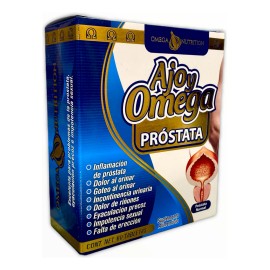 Ajo Omega Próstata Suplemento Alimenticio Salud Prostática Sin Sabor