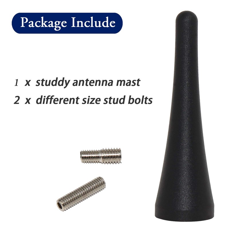 Anina Mástil de antena de 3.8 pulgadas para Mazda Miata