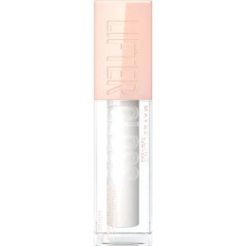 Maybelline Lifter Gloss Brillo Labial Hidratante con Ácido Hialurónico, Efecto Volumen, Aplicador XL, Hidratación Hasta por 4 Horas, Acabado Brillante, Tono 001 Pearl