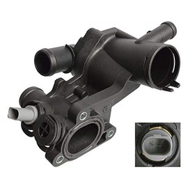 febi bilstein 109147 Thermostat with housing, seal and temperature switch , 1 piece