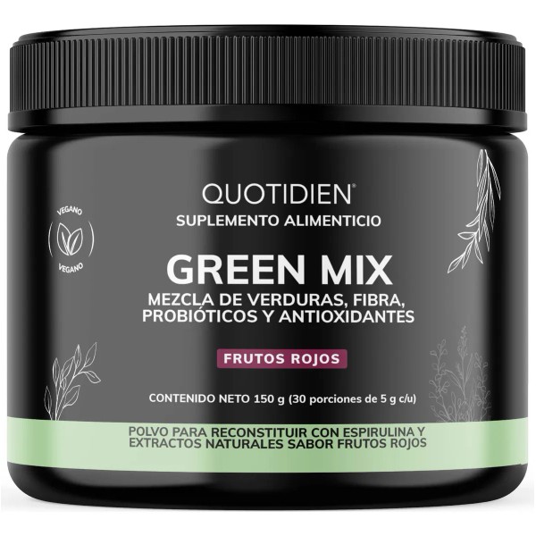 Green Mix Jugo Verde, Matcha, Espirulina, Té Verde, Espinaca, Clorofila,