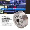 13PCS V Pulley Wheel Stainless Steel Printer Round Wheel Roller