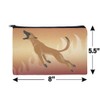 Belgian Malinois Dog Bite Training Pencil Pen Organizer Zipper Pouch