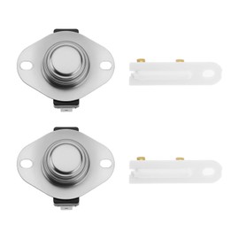 VGOL 2Sets Dryer Cycling Thermostat Thermal Fuse Replacement Part 3387134 & 3392519 Compatible with Whirlpool Compatible with Kenmore Compatible with Maytag