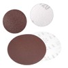 sourcing map 9 Inch Sanding Disc 80 Grits Flocking Sandpaper